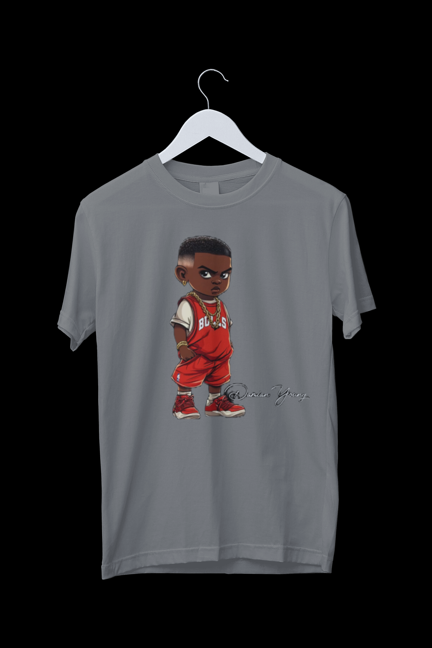 Cool Gray-The Signature Tee (Kids)